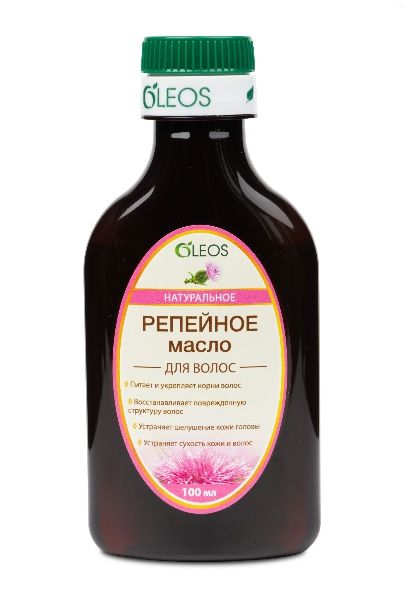 Изображение товара Репейное масло Oleos 100мл Репейное масло Oleos 100мл фотография