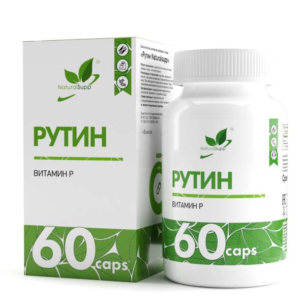 Изображение товара Рутин Naturalsupp №60 Рутин Naturalsupp №60 фотография