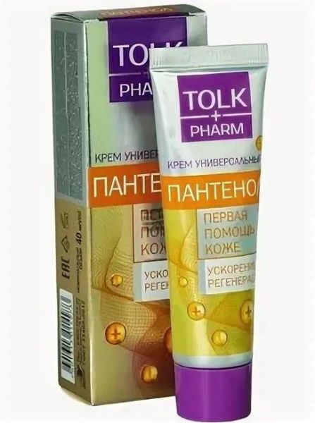 Изображение товара Крем Tolk универсальный Пантенол Плюс 40мл Крем Tolk универсальный Пантенол Плюс 40мл фотография