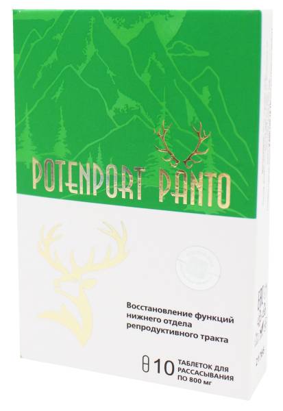 Комплекс-бустер PotenPort Panto Сашера-Мед 10 таблеток фотография